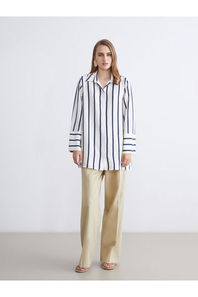 LC Waikiki Striped Women's Shirt Tunic