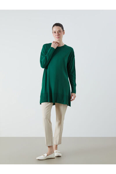 LC Waikiki Crew Neck Women's Knitwear Tunic