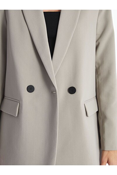 LC Waikiki Gri Kadın Blazer Ceket