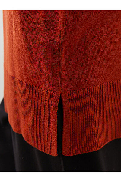 LC Waikiki New Season Stand Collar Women's Knitwear Tunic