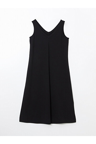 LC Waikiki Γυναικείο φόρεμα με ίσια πλισέ