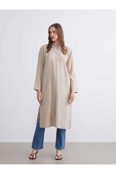 LC Waikiki Oversize Modal Blend Women's Shirt Tunic