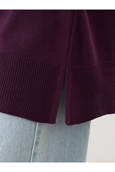 LC Waikiki Dik Yaka Kadın Triko Tunik