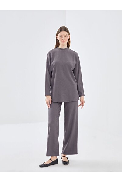 LC Waikiki LCW Modest Women's Crew Neck Plain Tunic