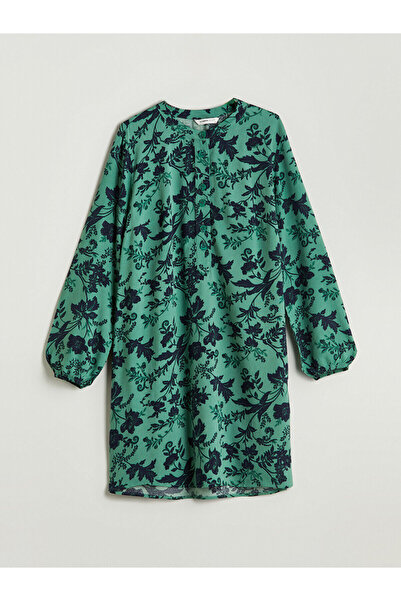 LC Waikiki Floral Women's Tunik with Judge Collar