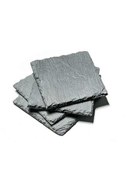 Gadget Master Set de 4 suporturi de pahare din ardezie