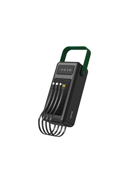 Green Lion Green Lion Solar Max 50000mAh Power Bank - Black