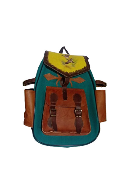 Türkhunter DERİ DAĞCI AVCI OUTDOOR SIRT ÇANTASI