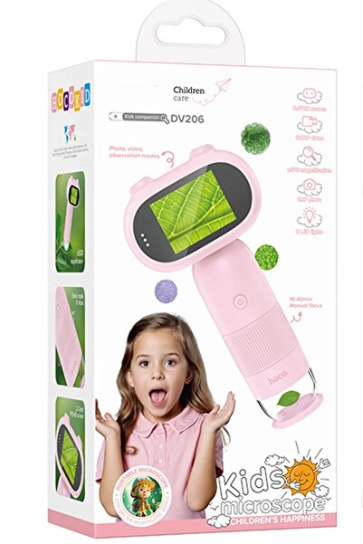 Fogy DV206 IPS Ekranlı Video Kayıt Özellikli Çocuk Mikroskobu