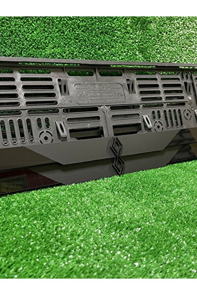 PP Pleksi Otomobil Plakalık Dubai Model Renault Siyah Logolu Plakalık