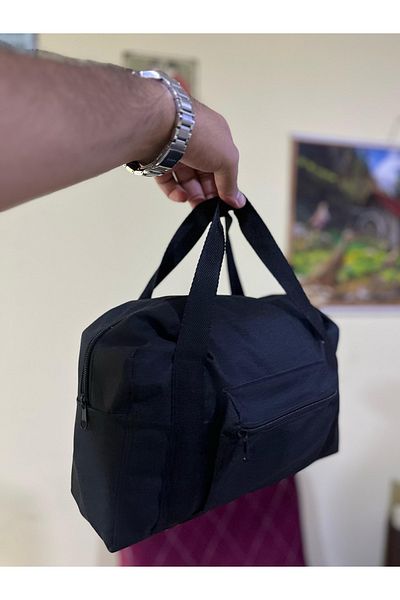 PADRİ Double Zipper Can Be Used by Women and Men Travel Fitnes and Sports Bag Wipeable Washable
