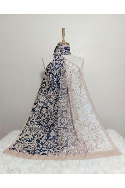 REMOMODA Italian Koton Flexible Soft Shawl Model Floral Înaltă Calitate Mocă-l moale