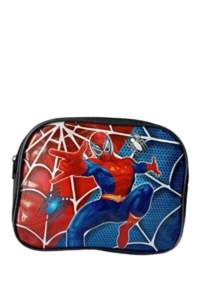 PartAntalya Spiderman First School Bag Set 3 Compartment Bag Lunch Bag