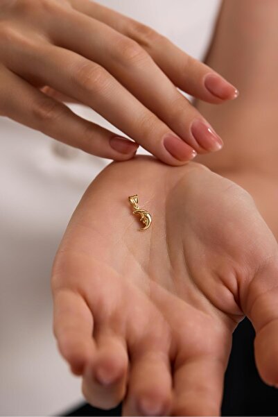 Tufanlar Kuyumculuk 14 Ayar Ay Dede Altın Kolye Ucu