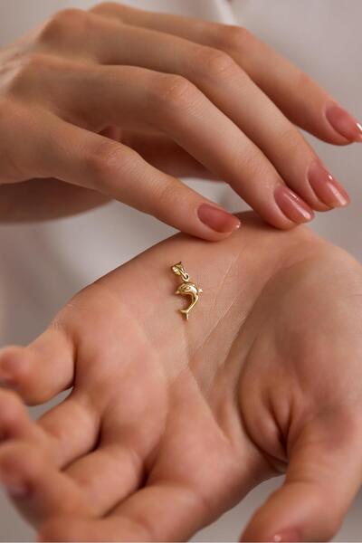 Tufanlar Kuyumculuk 14 Ayar Yunus Altın Kolye Ucu