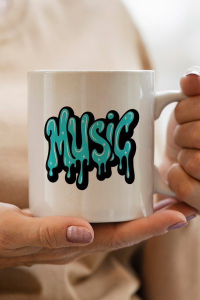 South Steel Music New Year's Gift Printed Mug Cup