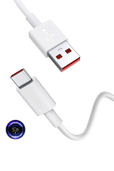 KAZEMTECH Redmi Uyumlu 33W Süper Turbo Hızlı Şarj Aleti Seti Şarj Adaptörü+Usb to Type-c Kablo