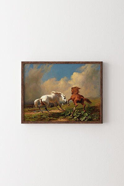 epiqart Cai - Cadru cu model din lemn