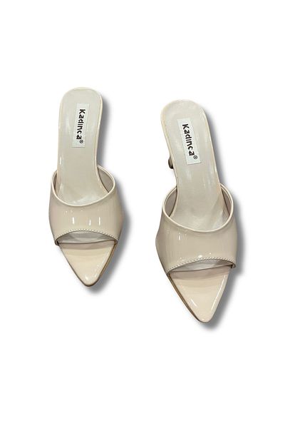 Aldina Nucci Pointed Toe Stiletto Women's Slippers # 1045
