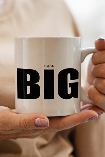 South Steel Think Big New Year's Gift Printed Mug Cup