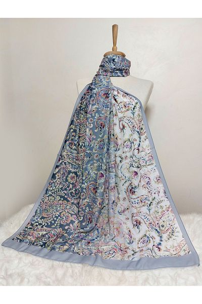 REMOMODA Italian Koton Flexible Soft Shawl Model Floral Înaltă Calitate Mocă-l moale