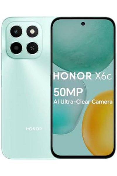 HONOR X6c Smartphone 6GB RAM 256GB ROM, 6.61" 120Hz Display,50MP Camera, 35W Fast Charging, Dual SIm