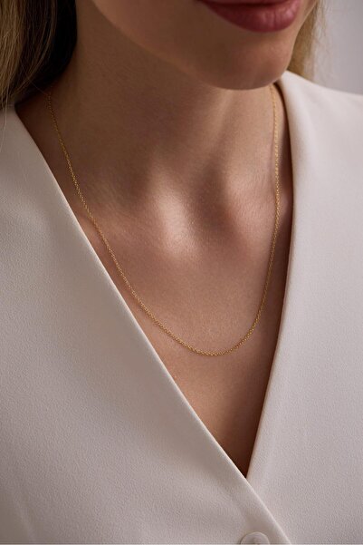 Tufanlar Kuyumculuk 14 Ayar Yuvarlak Forse Zincir