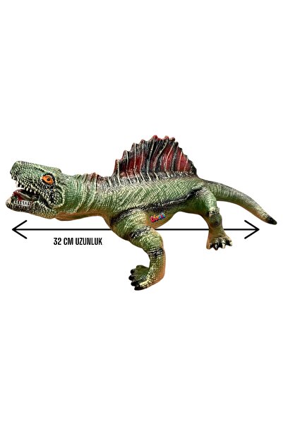 tmtoysandmore Timsah Dinazor Soft Yumuşak Büyük Boy Oyuncak Gerçekçi Sesli 32...