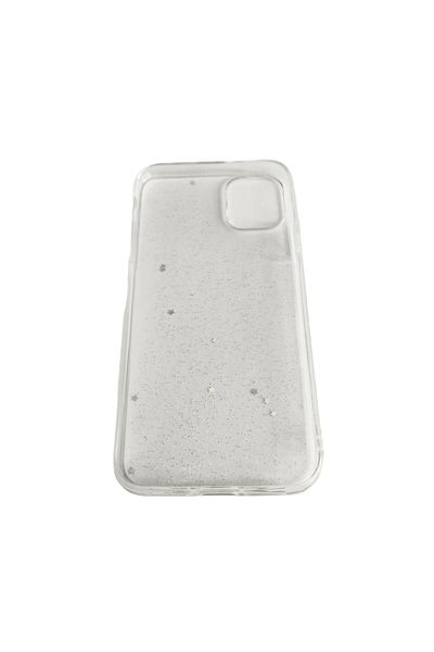 OEM Case compatible with iPhone 11Pro, Plastic Case, Transparent with Glitter