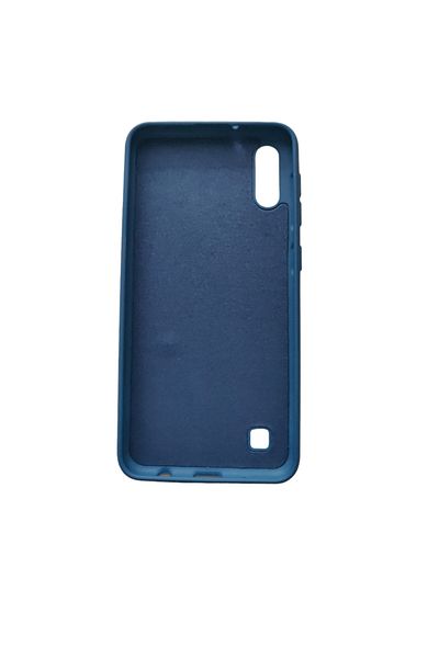 OEM Case compatible with Samsung Galaxy A10, Blue, Liquid Silicone