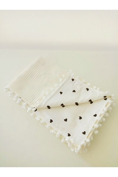 Wenaris 100% Cotton Muslin Stroller Cover Stroller Cushion Blanket and Underlay