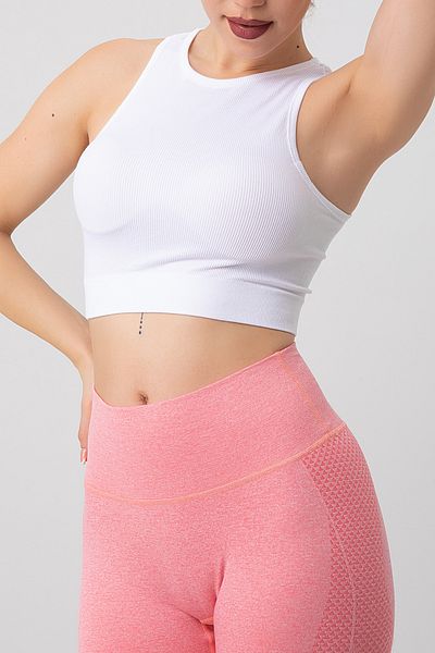 ZENCHES Seamless Ribbed Bustier
