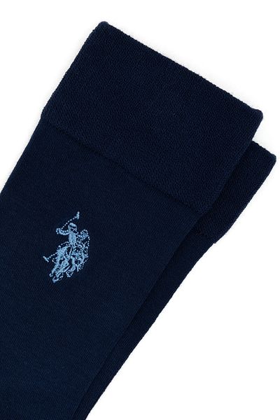 U.S. Polo Assn. Men's Navy Blue Socks 50304300-Vr033