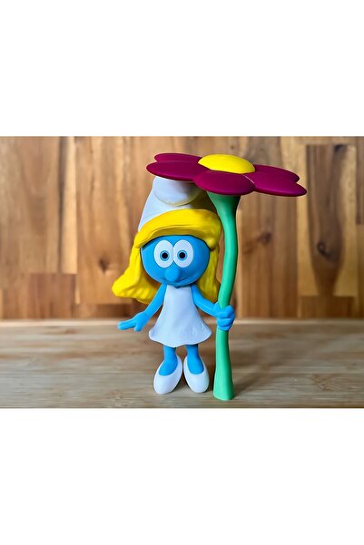 BaBaWoSs تمثال مزخرف على شكل سرين |   لعبة سمرفيت الزهرية طباعة عالية الجودة