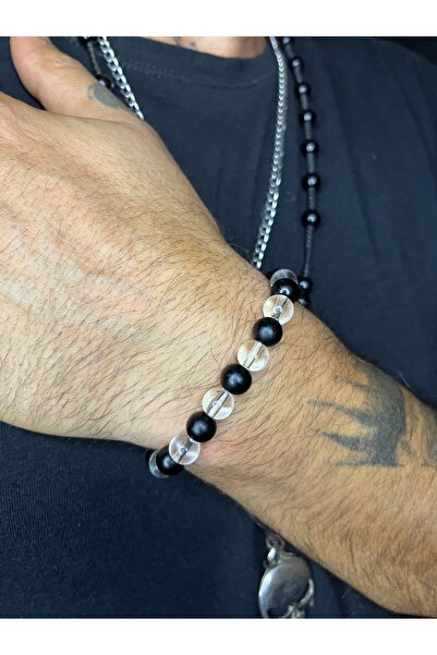 Mos Tespih سوار من الحجر الطبيعي من الزجاج ذو اللون المزدوج من برج الحوت