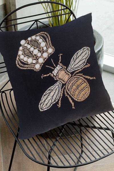 artwork Embroidered Patterned Arili Dolce & Gabbana Arili Pillow