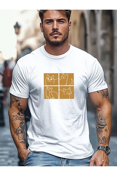 sole stories Premium Oversize Cut Short Sleeve Printed T-Shirt