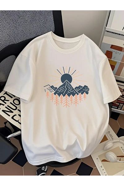 sole stories Premium Oversize Cut Short Sleeve Printed T-Shirt