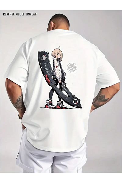 Bengi Clothing Premium Oversize Cut Short Sleeve Printed T-Shirt
