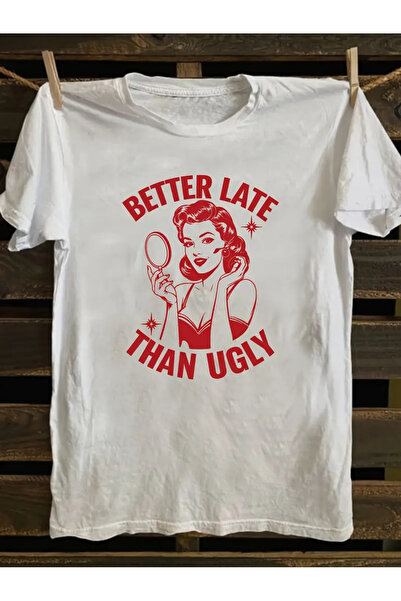 Aether تي شيرت مطبوع بأكمام قصيرة ومقاس كبير ممتاز