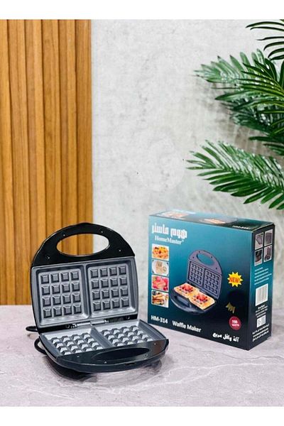 HOME MASTER Waffle and Pastry Maker, 750W, Model M-314