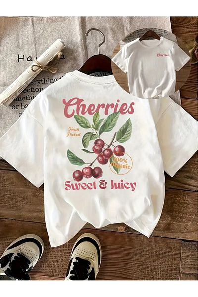 sole stories Premium Oversize Cut Short Sleeve Printed T-Shirt