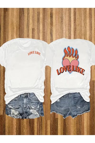 sole stories Premium Oversize Cut Short Sleeve Printed T-Shirt