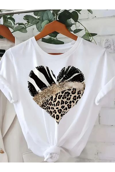 Bengi Clothing Premium Oversize Cut Short Sleeve Printed T-Shirt