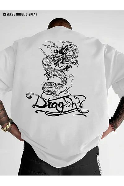 sole stories Premium Oversize Cut Short Sleeve Printed T-Shirt