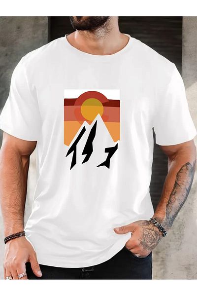 sole stories Premium Oversize Cut Short Sleeve Printed T-Shirt
