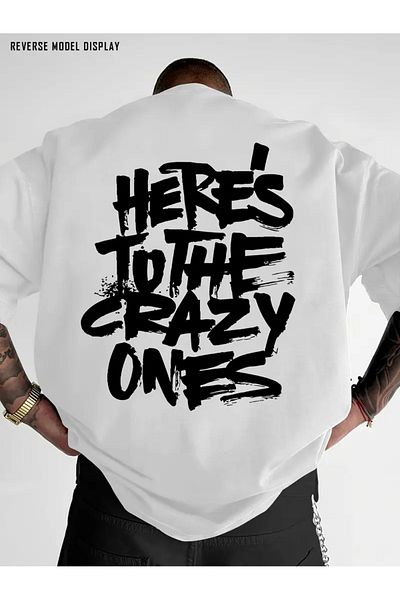 sole stories Premium Oversize Cut Short Sleeve Printed T-Shirt