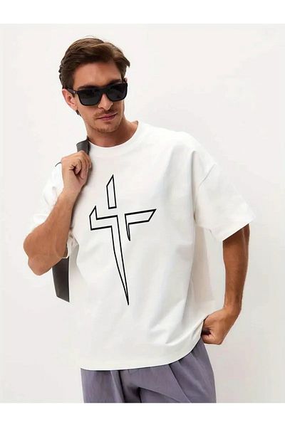 Bengi Clothing Premium Oversize Cut Short Sleeve Printed T-Shirt