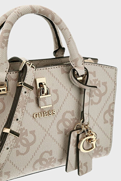 Guess Queensland 4G Logo Baskılı Çıkarılabilir Askılı Mini Çanta HWOS9655760 ÇANTA HWOS96 5576