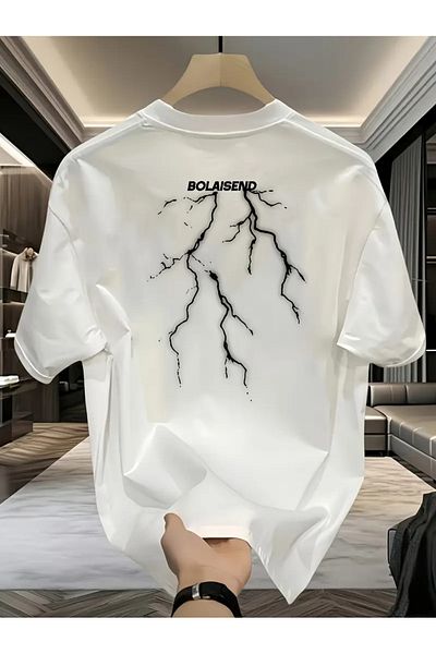 Bengi Clothing Premium Oversize Cut Short Sleeve Printed T-Shirt